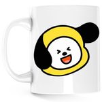Casa si Gradina - Bucatarie si vesela - Cani si pahare - Cani si cesti - Cana BT21 Chimmy BTS Album K Pop, alba, 330 ml - Infinity.ro