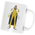 Casa si Gradina - Bucatarie si vesela - Cani si pahare - Cani si cesti - Cana One Piece Akainu Borsalino Kizaru Boss, alba, 330 ml - Infinity.ro