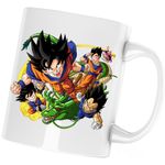 Casa si Gradina - Bucatarie si vesela - Cani si pahare - Cani si cesti - Cana Dragon Ball Z Epic Fight Fortnite, alba, 330 ml - Infinity.ro