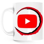Casa si Gradina - Bucatarie si vesela - Cani si pahare - Cani si cesti - Cana Demon Slayer Youtube Creator Kimetsu no Yaiba, alba, 330 ml - Infinity.ro
