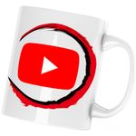 Casa si Gradina - Bucatarie si vesela - Cani si pahare - Cani si cesti - Cana Demon Slayer Youtube Creator Kimetsu no Yaiba, alba, 330 ml - Infinity.ro