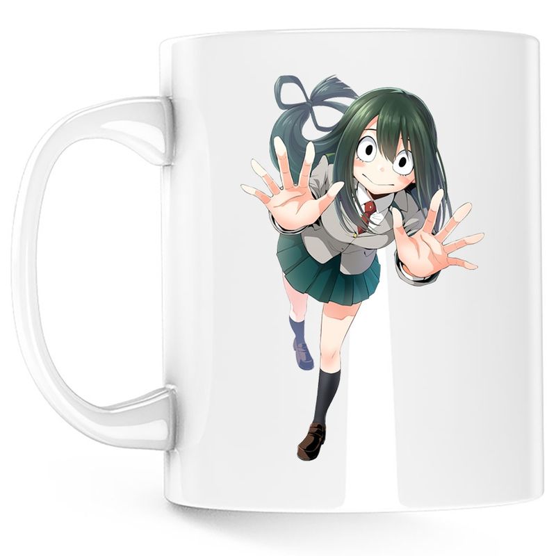 Casa si Gradina - Bucatarie si vesela - Cani si pahare - Cani si cesti - Cana Boku No Hero Academia Ochaco Uraraka, alba, 330 ml - Infinity.ro