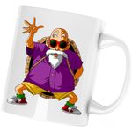 Casa si Gradina - Bucatarie si vesela - Cani si pahare - Cani si cesti - Cana Dragon Ball Z Master Butin Bunic Antrenor, alba, 330 ml - Infinity.ro