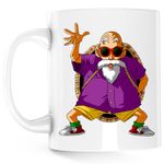 Casa si Gradina - Bucatarie si vesela - Cani si pahare - Cani si cesti - Cana Dragon Ball Z Master Butin Bunic Antrenor, alba, 330 ml - Infinity.ro