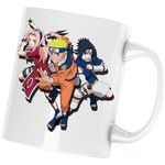 Casa si Gradina - Bucatarie si vesela - Cani si pahare - Cani si cesti - Cana Naruto Head Band Team Funko Pop, alba, 330 ml - Infinity.ro