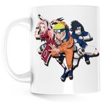 Casa si Gradina - Bucatarie si vesela - Cani si pahare - Cani si cesti - Cana Naruto Head Band Team Funko Pop, alba, 330 ml - Infinity.ro