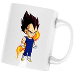 Casa si Gradina - Bucatarie si vesela - Cani si pahare - Cani si cesti - Cana Dragon Ball Z Vegeta Valentines Day Gift Anime, alba, 330 ml - Infinity.ro
