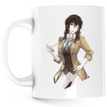Casa si Gradina - Bucatarie si vesela - Cani si pahare - Cani si cesti - Cana Bungo Stray Dogs Anime Fan Art Manga, alba, 330 ml - Infinity.ro