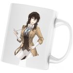 Casa si Gradina - Bucatarie si vesela - Cani si pahare - Cani si cesti - Cana Bungo Stray Dogs Anime Fan Art Manga, alba, 330 ml - Infinity.ro