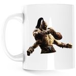 Casa si Gradina - Bucatarie si vesela - Cani si pahare - Cani si cesti - Cana Mortal Kombat Monster Goro Gift Craciun Gamerita, alba, 330 ml - Infinity.ro