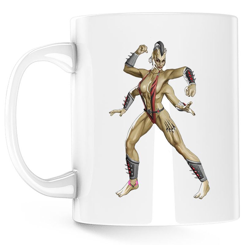 Casa si Gradina - Bucatarie si vesela - Cani si pahare - Cani si cesti - Cana Mortal Kombat Sheeva Sindel Roblox Sweet Girl, alba, 330 ml - Infinity.ro