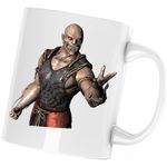 Casa si Gradina - Bucatarie si vesela - Cani si pahare - Cani si cesti - Cana Mortal Kombat Baraka Falci Dragute, alba, 330 ml - Infinity.ro