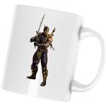 Casa si Gradina - Bucatarie si vesela - Cani si pahare - Cani si cesti - Cana Mortal Kombat The Fighter Number One Sword Gamer, alba, 330 ml - Infinity.ro