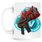 Casa si Gradina - Bucatarie si vesela - Cani si pahare - Cani si cesti - Cana Primal SMG V-Bucks Fortnite, alba, 330 ml - Infinity.ro