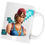 Casa si Gradina - Bucatarie si vesela - Cani si pahare - Cani si cesti - Cana Sparkplug Fortnite Minecraft Diamond Sword, alba, 330 ml - Infinity.ro
