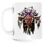 Casa si Gradina - Bucatarie si vesela - Cani si pahare - Cani si cesti - Cana Warcraft Horde Faction Azeroth WoW, alba, 330 ml - Infinity.ro
