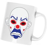 Casa si Gradina - Bucatarie si vesela - Cani si pahare - Cani si cesti - Cana Joker Mask Horror Rebel Hacker Fortnite, alba, 330 ml - Infinity.ro