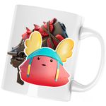 Casa si Gradina - Bucatarie si vesela - Cani si pahare - Cani si cesti - Cana Guff Fortnite Primal SMG Gun, alba, 330 ml - Infinity.ro