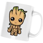 Casa si Gradina - Bucatarie si vesela - Cani si pahare - Cani si cesti - Cana Baby Groot Bebelino Craciun Love Gift, alba, 330 ml - Infinity.ro