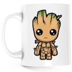 Casa si Gradina - Bucatarie si vesela - Cani si pahare - Cani si cesti - Cana Baby Groot Bebelino Craciun Love Gift, alba, 330 ml - Infinity.ro