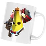 Casa si Gradina - Bucatarie si vesela - Cani si pahare - Cani si cesti - Cana Agent Peely Fortnite Primal SMG, alba, 330 ml - Infinity.ro