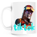 Casa si Gradina - Bucatarie si vesela - Cani si pahare - Cani si cesti - Cana Blaze Fortnite Tiktok Skin, alba, 330 ml - Infinity.ro