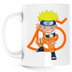 Casa si Gradina - Bucatarie si vesela - Cani si pahare - Cani si cesti - Cana Naruto Uzumaki Chibi Manga Anime, alba, 330 ml - Infinity.ro