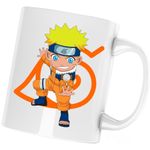 Casa si Gradina - Bucatarie si vesela - Cani si pahare - Cani si cesti - Cana Naruto Uzumaki Chibi Manga Anime, alba, 330 ml - Infinity.ro
