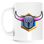 Casa si Gradina - Bucatarie si vesela - Cani si pahare - Cani si cesti - Cana Pekka Clash Royale Clans, alba, 330 ml - Infinity.ro