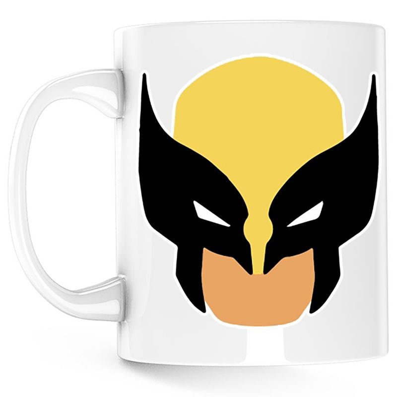 Casa si Gradina - Bucatarie si vesela - Cani si pahare - Cani si cesti - Cana Wolverine XMan Army Valentine Day, alba, 330 ml - Infinity.ro