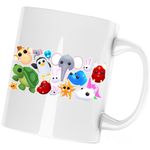 Casa si Gradina - Bucatarie si vesela - Cani si pahare - Cani si cesti - Cana Roblox Adopt Me Cute Pets Collection, alba, 330 ml - Infinity.ro