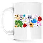 Casa si Gradina - Bucatarie si vesela - Cani si pahare - Cani si cesti - Cana Roblox Adopt Me Cute Pets Collection, alba, 330 ml - Infinity.ro