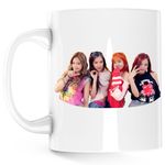 Casa si Gradina - Bucatarie si vesela - Cani si pahare - Cani si cesti - Cana Blackpink K Pop Album As If It's Your Last, alba, 330 ml - Infinity.ro