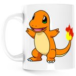 Casa si Gradina - Bucatarie si vesela - Cani si pahare - Cani si cesti - Cana Pokemon Charizard Fire Dragon, alba, 330 ml - Infinity.ro