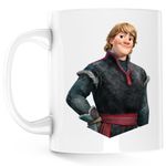 Casa si Gradina - Bucatarie si vesela - Cani si pahare - Cani si cesti - Cana Hans Elsa Frozen Desene Animate, alba, 330 ml - Infinity.ro