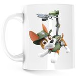 Casa si Gradina - Bucatarie si vesela - Cani si pahare - Cani si cesti - Cana Paw Patrol Dog Mecanic Service Reparatii, alba, 330 ml - Infinity.ro