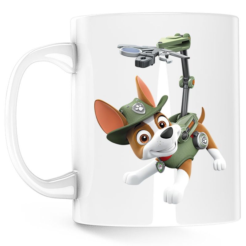 Casa si Gradina - Bucatarie si vesela - Cani si pahare - Cani si cesti - Cana Paw Patrol Dog Mecanic Service Reparatii, alba, 330 ml - Infinity.ro