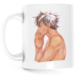Casa si Gradina - Bucatarie si vesela - Cani si pahare - Cani si cesti - Cana Haikyuu Hinata Volei Haikyu!! Anime Manga, alba, 330 ml - Infinity.ro