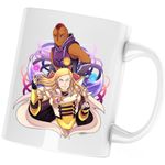 Casa si Gradina - Bucatarie si vesela - Cani si pahare - Cani si cesti - Cana Dota 2 Anti Mage Valve Artwork Cartoon, alba, 330 ml - Infinity.ro