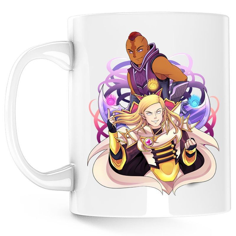 Casa si Gradina - Bucatarie si vesela - Cani si pahare - Cani si cesti - Cana Dota 2 Anti Mage Valve Artwork Cartoon, alba, 330 ml - Infinity.ro