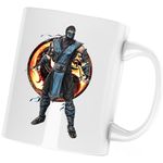 Casa si Gradina - Bucatarie si vesela - Cani si pahare - Cani si cesti - Cana Mortal Kombat Mytologies Sub-Zero Kung Fu Xbox , alba, 330 ml - Infinity.ro