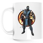 Casa si Gradina - Bucatarie si vesela - Cani si pahare - Cani si cesti - Cana Mortal Kombat Mytologies Sub-Zero Kung Fu Xbox , alba, 330 ml - Infinity.ro