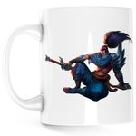 Casa si Gradina - Bucatarie si vesela - Cani si pahare - Cani si cesti - Cana Yasuo Unforgiven League of Legends LoL Game, alba, 330 ml - Infinity.ro