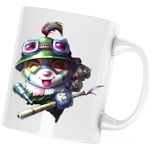 Casa si Gradina - Bucatarie si vesela - Cani si pahare - Cani si cesti - Cana League of Legends Teemo Champion LoL eSports, alba, 330 ml - Infinity.ro