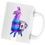 Casa si Gradina - Bucatarie si vesela - Cani si pahare - Cani si cesti - Cana Llama Fortnite Play, alba, 330 ml - Infinity.ro