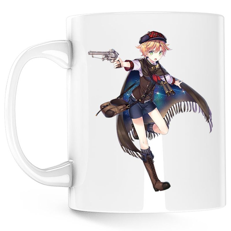 Casa si Gradina - Bucatarie si vesela - Cani si pahare - Cani si cesti - Cana Bungo to Alchemist Fantasy Anime Cosplay, alba, 330 ml - Infinity.ro