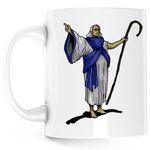 Casa si Gradina - Bucatarie si vesela - Cani si pahare - Cani si cesti - Cana Age of Empires Moise Profet Biblie, alba, 330 ml - Infinity.ro