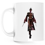Casa si Gradina - Bucatarie si vesela - Cani si pahare - Cani si cesti - Cana Mortal Kombat Mileena Pumnale Girl Taekwondo, alba, 330 ml - Infinity.ro