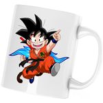 Casa si Gradina - Bucatarie si vesela - Cani si pahare - Cani si cesti - Cana Valentines Day Dragon Ball Z Son Goku Anime, alba, 330 ml - Infinity.ro