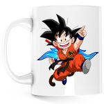 Casa si Gradina - Bucatarie si vesela - Cani si pahare - Cani si cesti - Cana Valentines Day Dragon Ball Z Son Goku Anime, alba, 330 ml - Infinity.ro